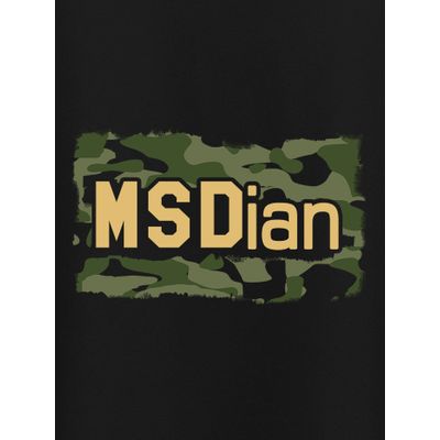 Msdian Camouflage Women Plus Size T-shirt Msdian Camouflage Plus Size Women T-shirt