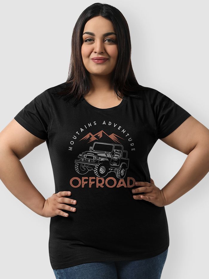Off Road Women Plus Size T-shirt