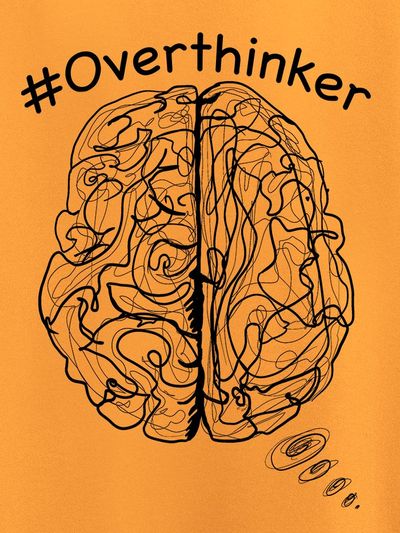 Overthinker Plus Size Women T-shirt