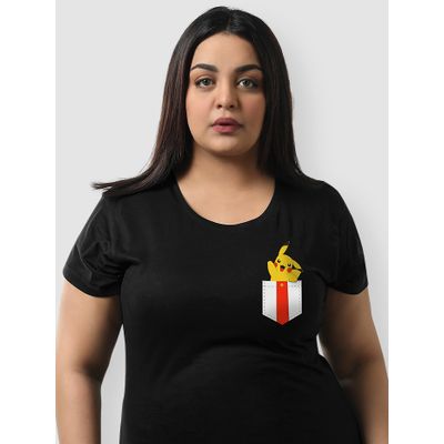 Pikachu Beach womens plus size t shirts