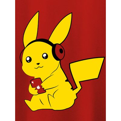 Pikachu Music Women Plus Size T-shirt Pikachu Music Women Plus Size T-shirt