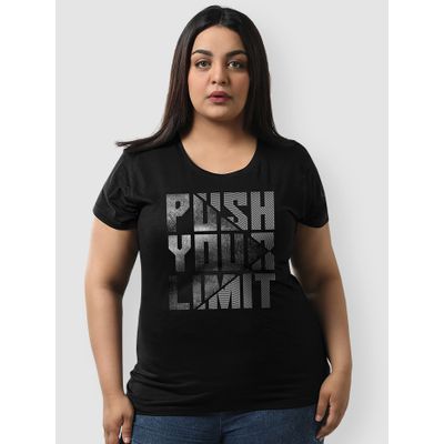 Push Your Limit Women Plus Size T-shirt Push Your Limit Women Plus Size T-shirt