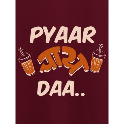 Pyar Chai Daa Plus Size Women T-shirt