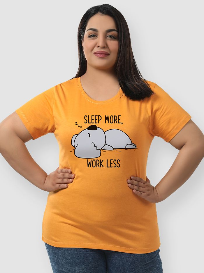 Plus size sleep t hotsell shirt