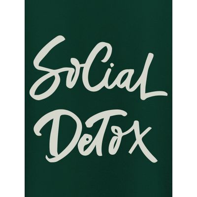 Social Detox Plus Size Women T-shirt