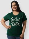 Social Detox Women Plus Size T-shirt