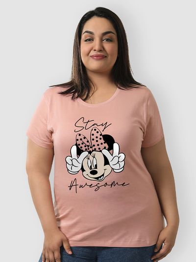 Stay Awesome Women's Plus Size T-shirt