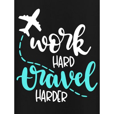 Travel Harder Plus Size Women T-shirts Travel Harder Women Plus Size T-shirt