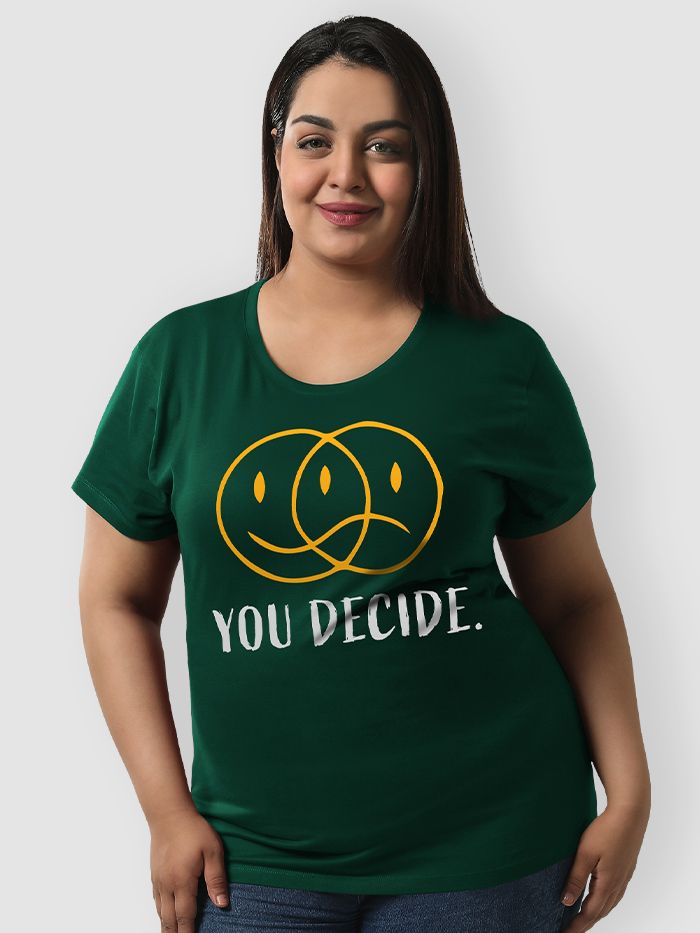 You Decide Women Plus Size T shirt