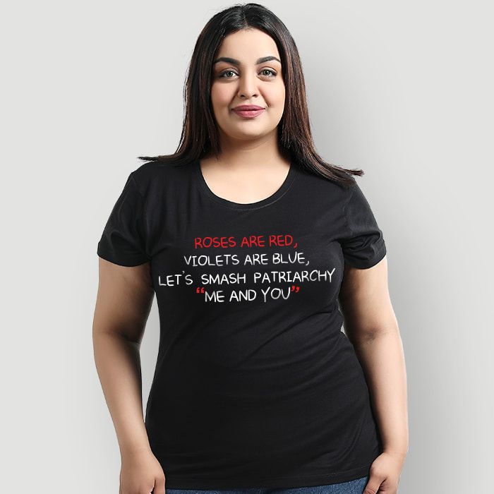 Roses Are Red Women Plus Size T-shirt 