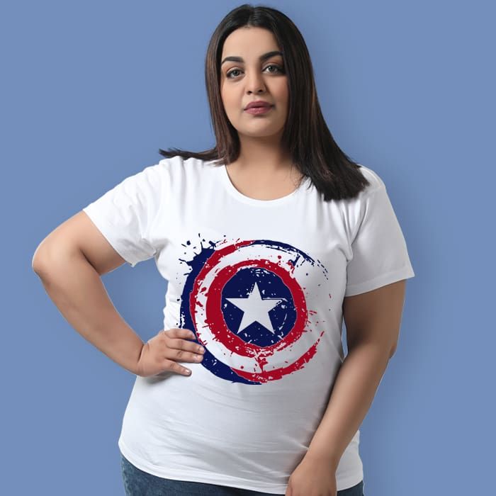 Buy Shield Women Plus Size T-shirt 