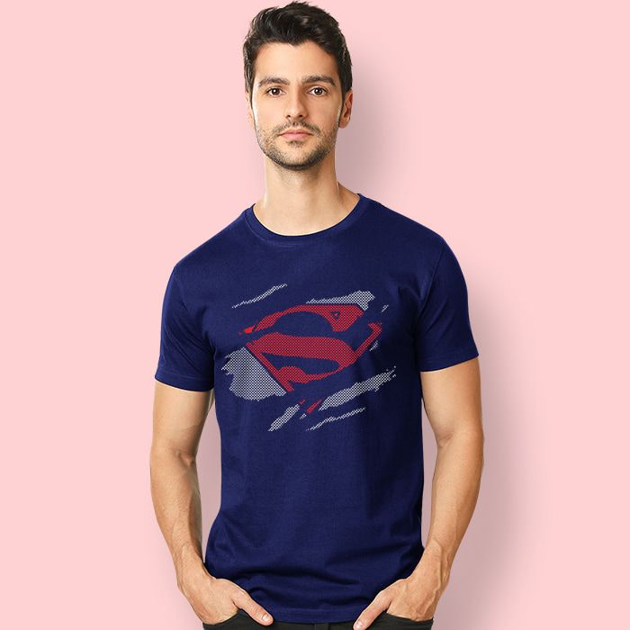 mens superman tee shirt