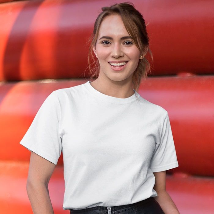 plain white tee womens