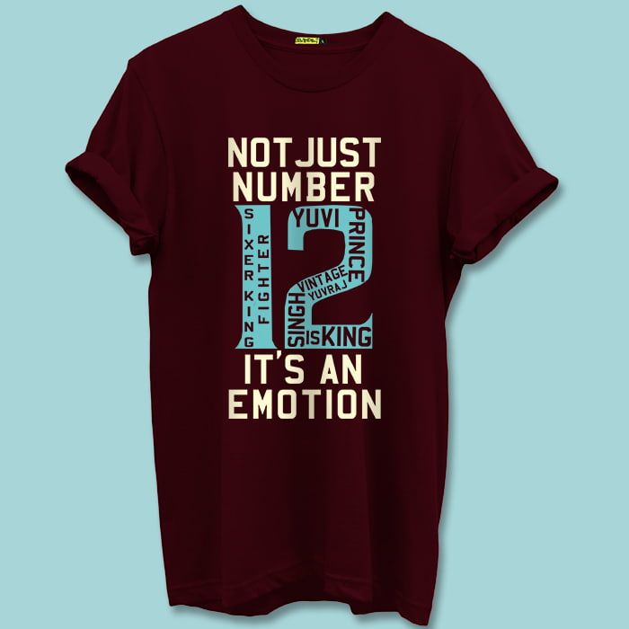 Buy Yuvraj Jersey T-shirt for Men 