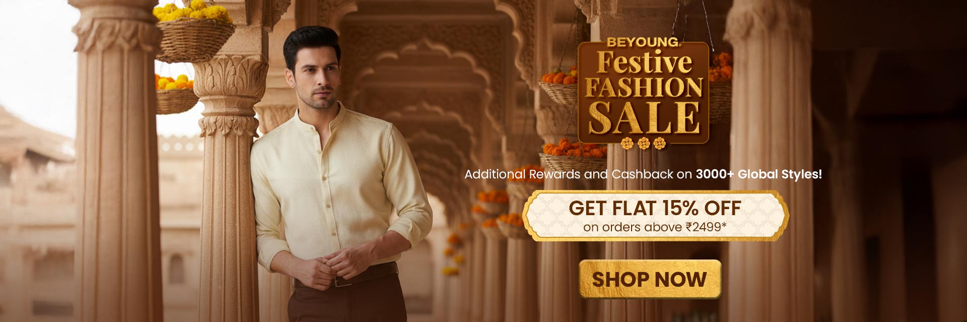 shop mens shirts online at Beyoung
