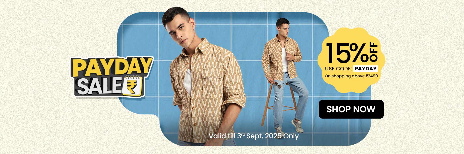 shop mens shirts online at Beyoung