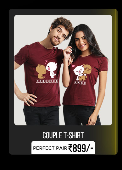 Couple Perfect Pair Couple T Shirt 899