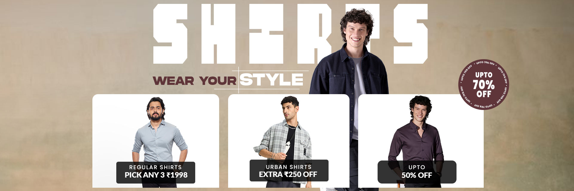 online shopping site for mens shirts