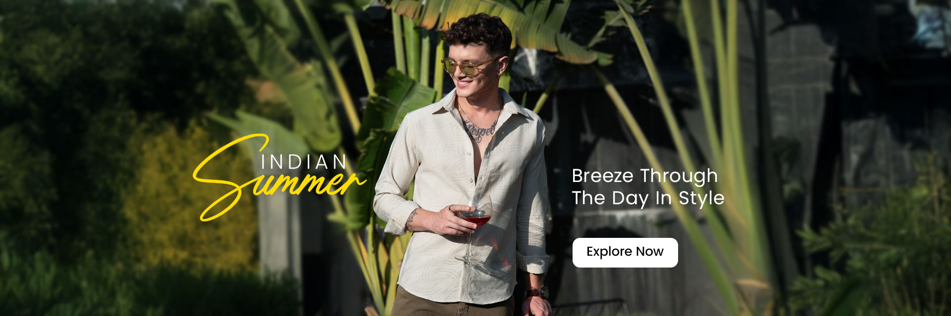 shop mens shirts online at Beyoung
