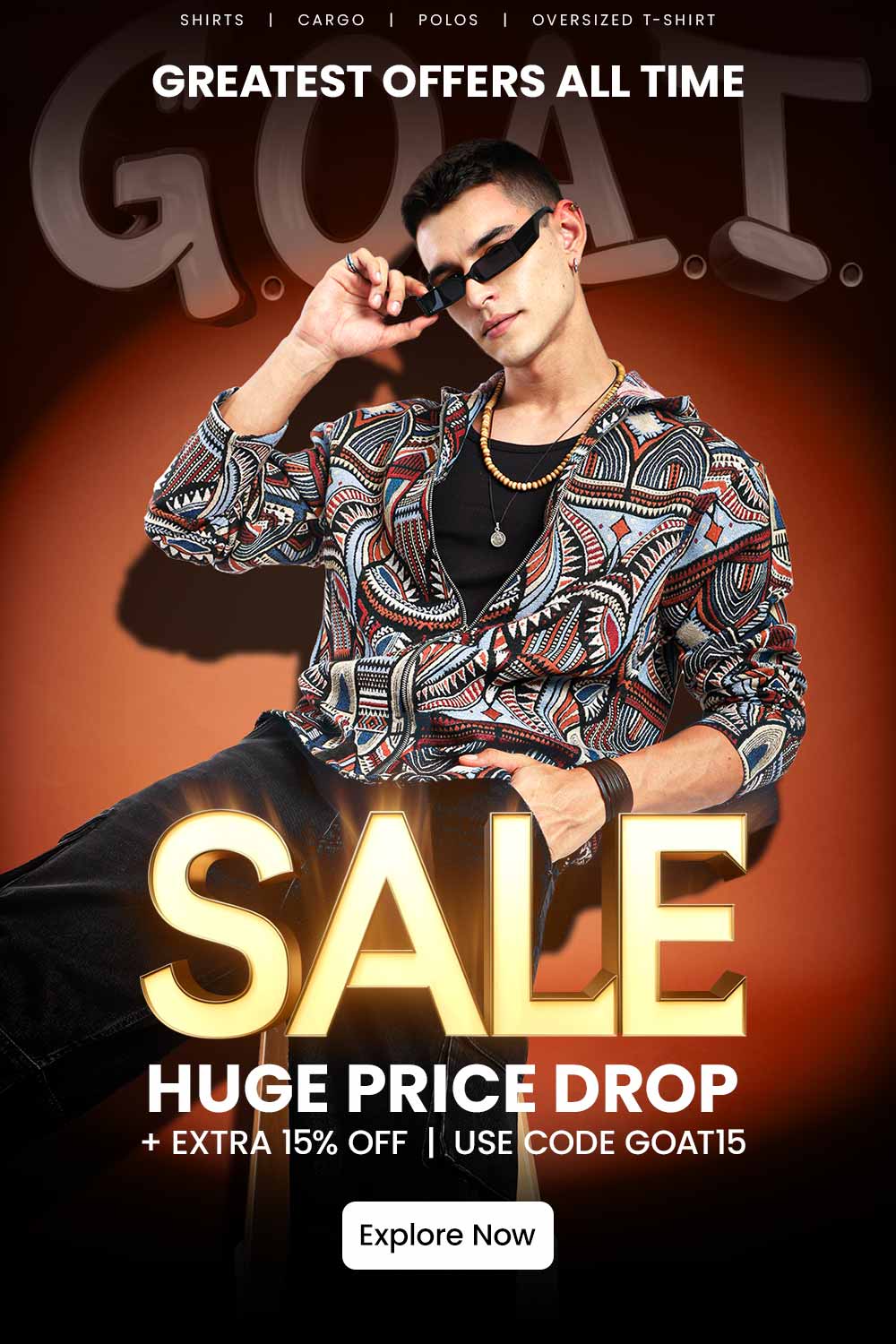 biggest offers on trendy clothes at Beyoung GOAT sale