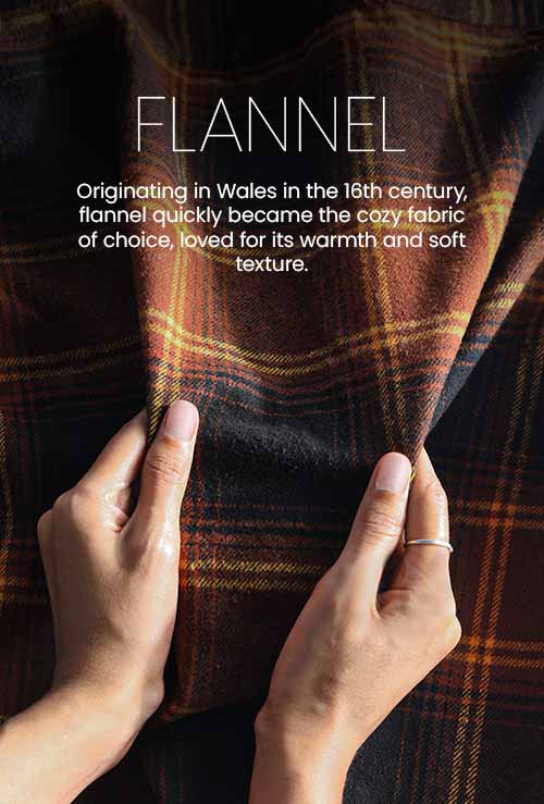 explore premium flannel fabric clothes for men online at Beyoung