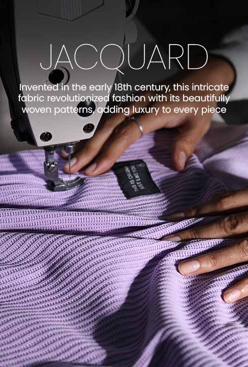 shop stylish jacquard fabric outfits for men online at Beyoung