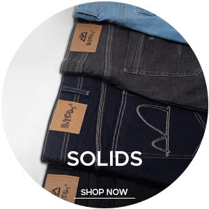 solid jeans