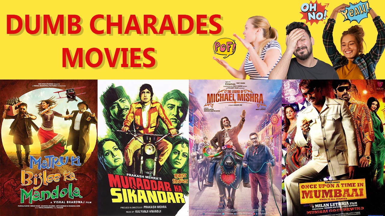 List Of 19 Hindi Movies For Dumb Charades In Bollywood - Bewakoof