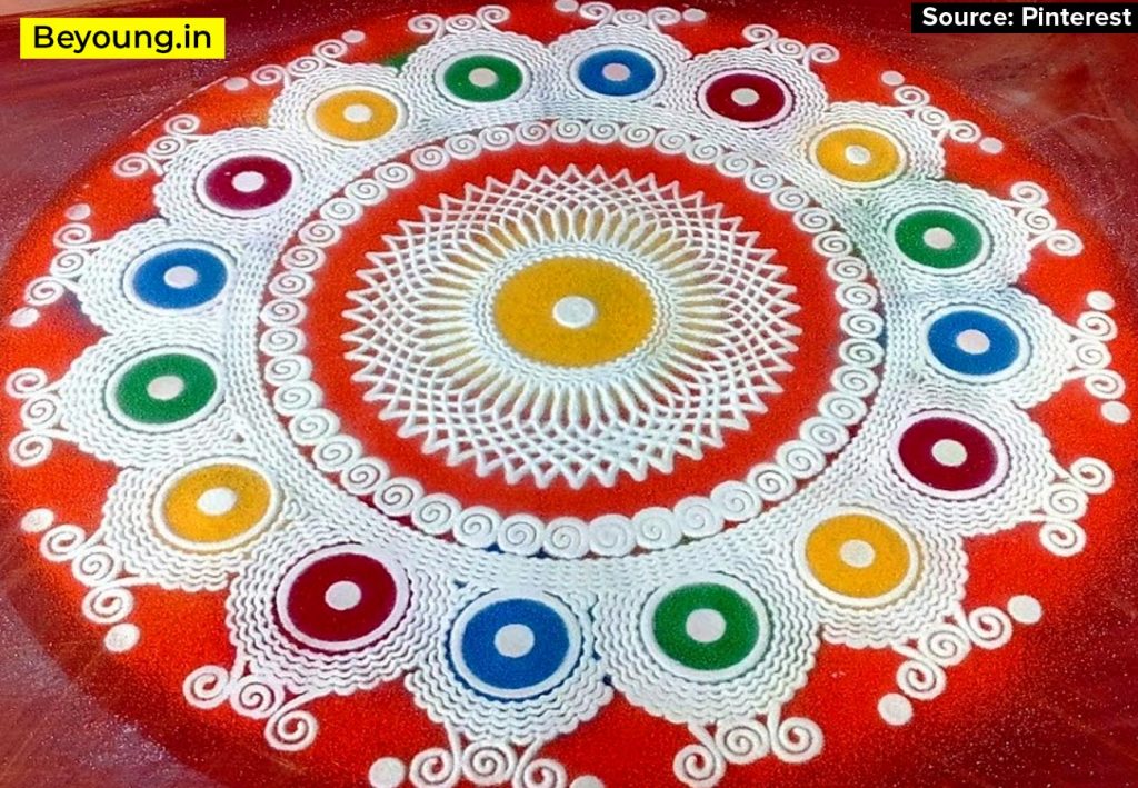 Simple Rangoli Design