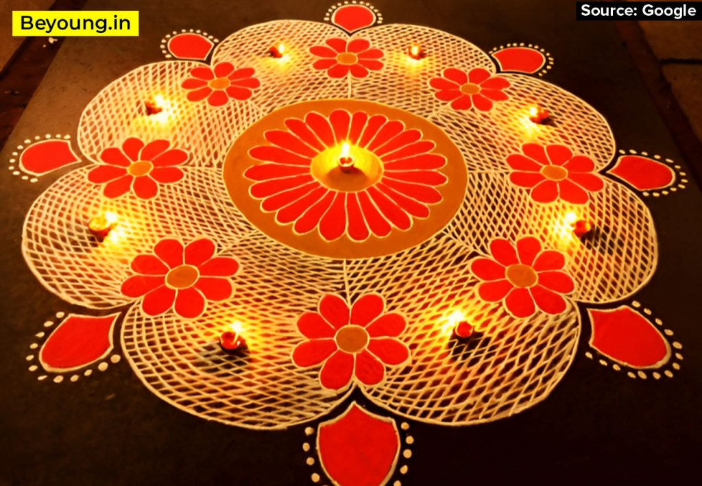 Round Rangoli Designs