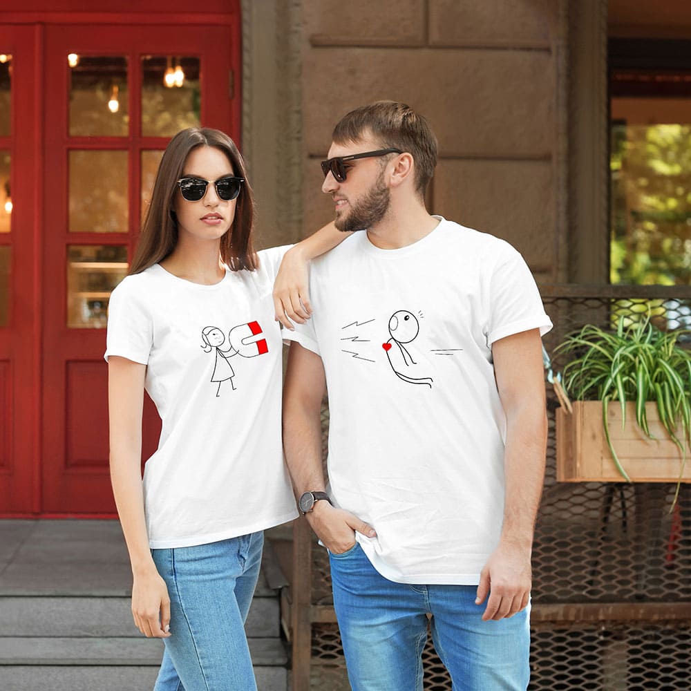 Checkout Trending Couple T shirt Designs Online in India - Beyoung