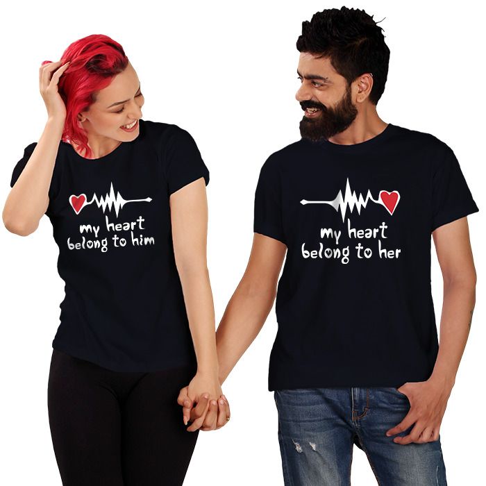 Checkout Trending Couple T shirt Designs Online in India - Beyoung