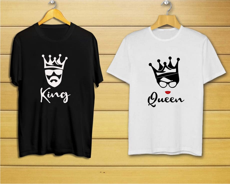 Different Designs for Couple T Shirt