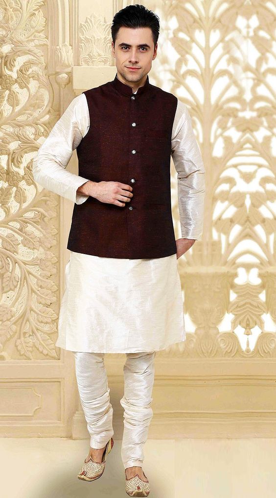 Waistcoat on Kurta Best Wedding Attire For Men