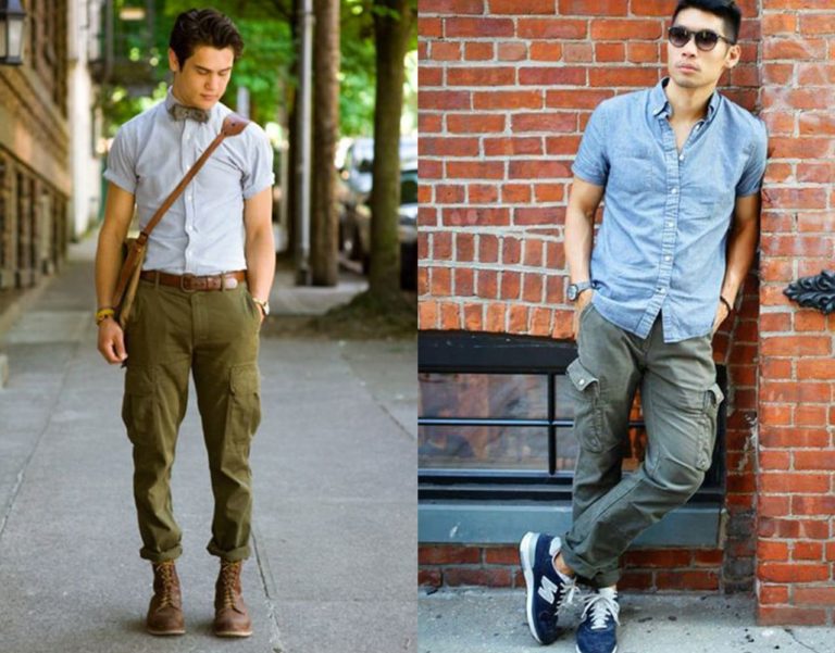How To Wear Cargo Pants? Slim fit cargo pant styling tips - The Beyoung ...