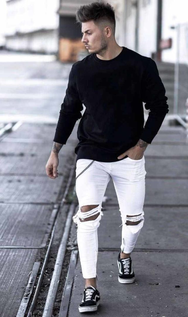 10 Ways to Wear Ripped Jeans & Distressed Jeans in 2019