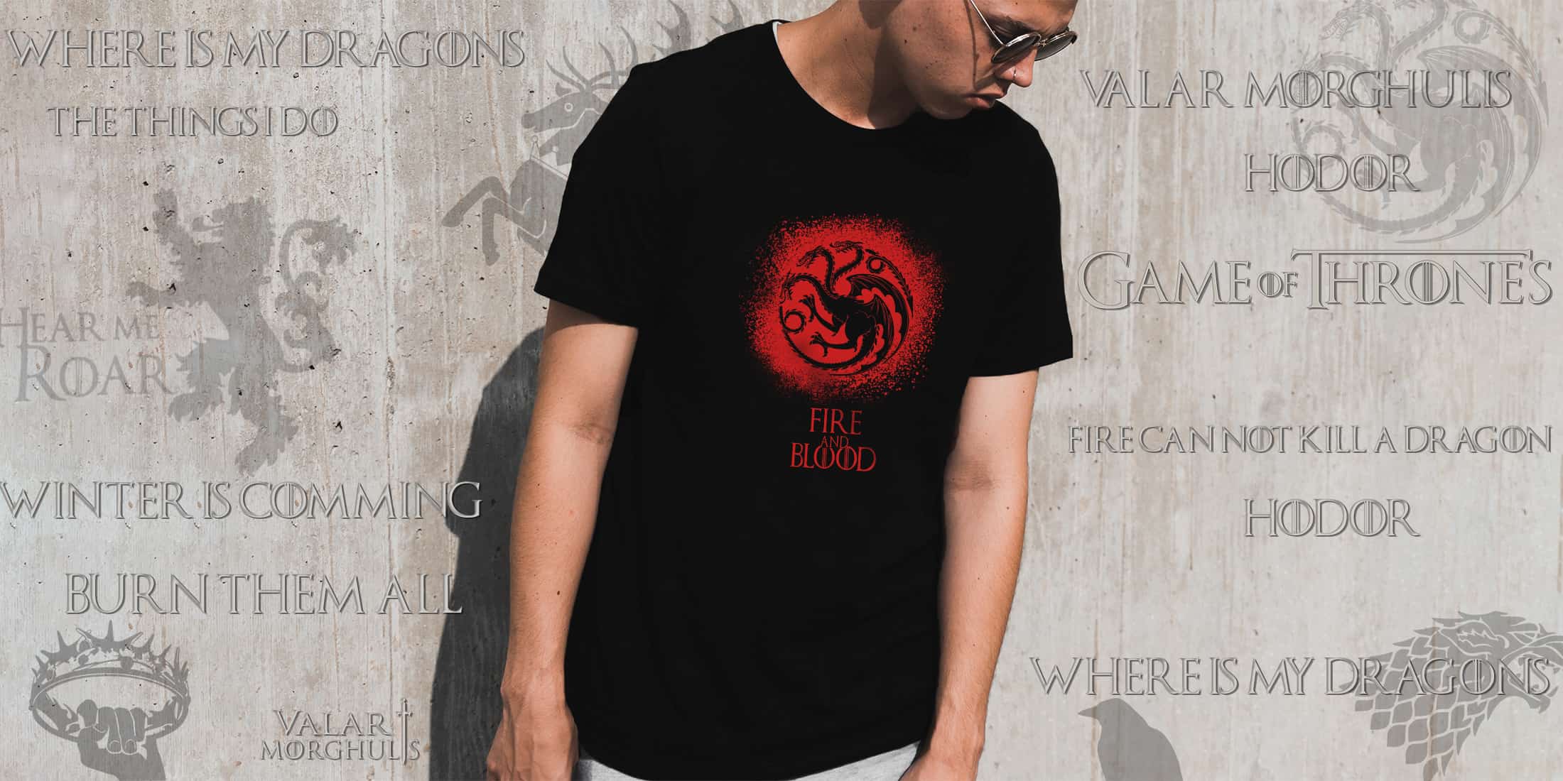 Exclusive Game of Thrones T-shirts and …