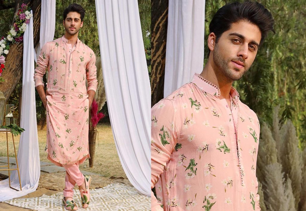 Printed Mens Kurta Designs Latest 2023 - Kurta Design