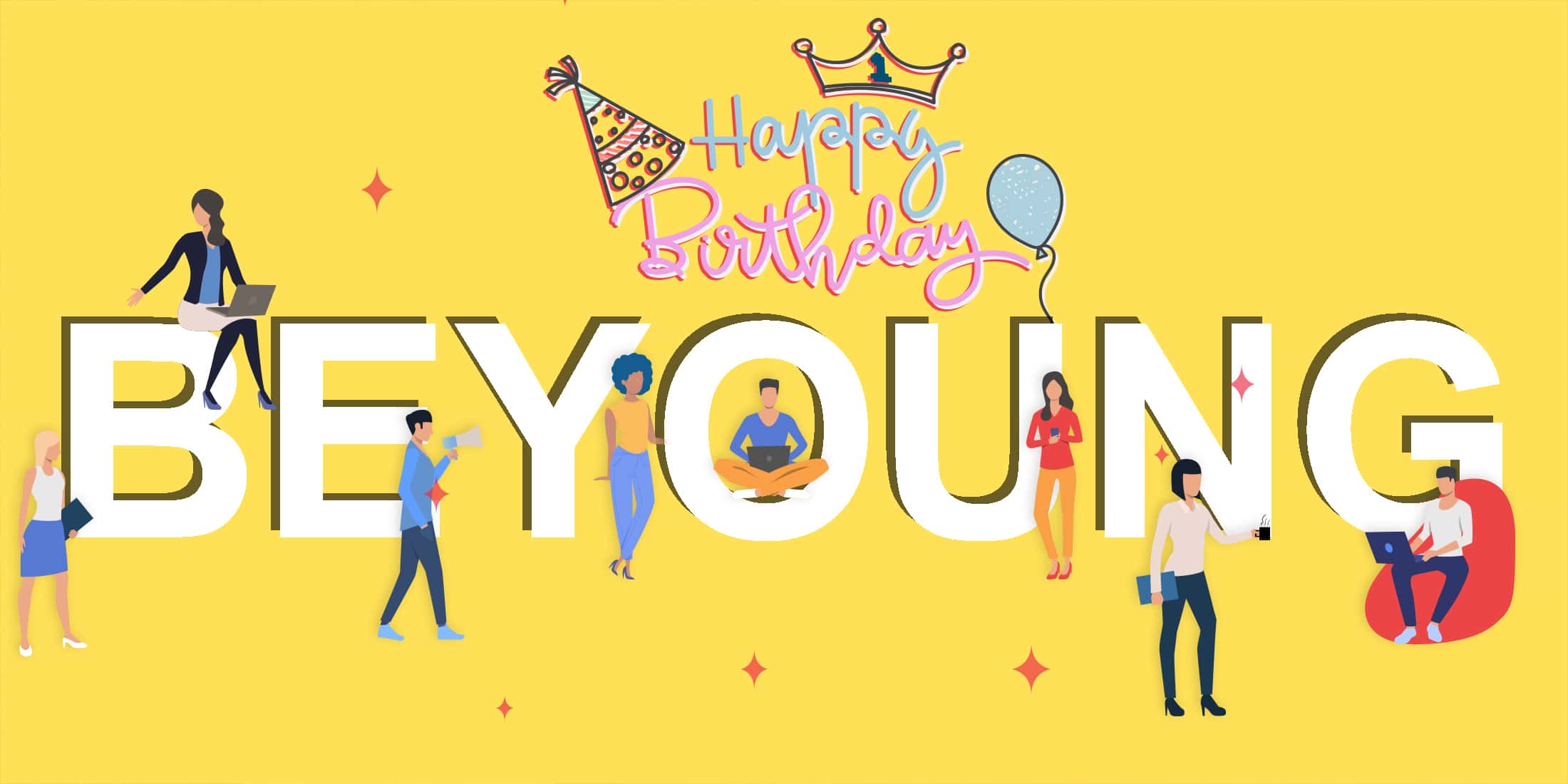 Folks! Beyoung is One Year Younger Now