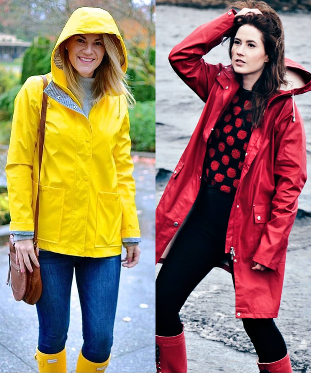 Trendy Ways to Wear Raincoat with Cool Women’s Outfit - The Beyoung Blog