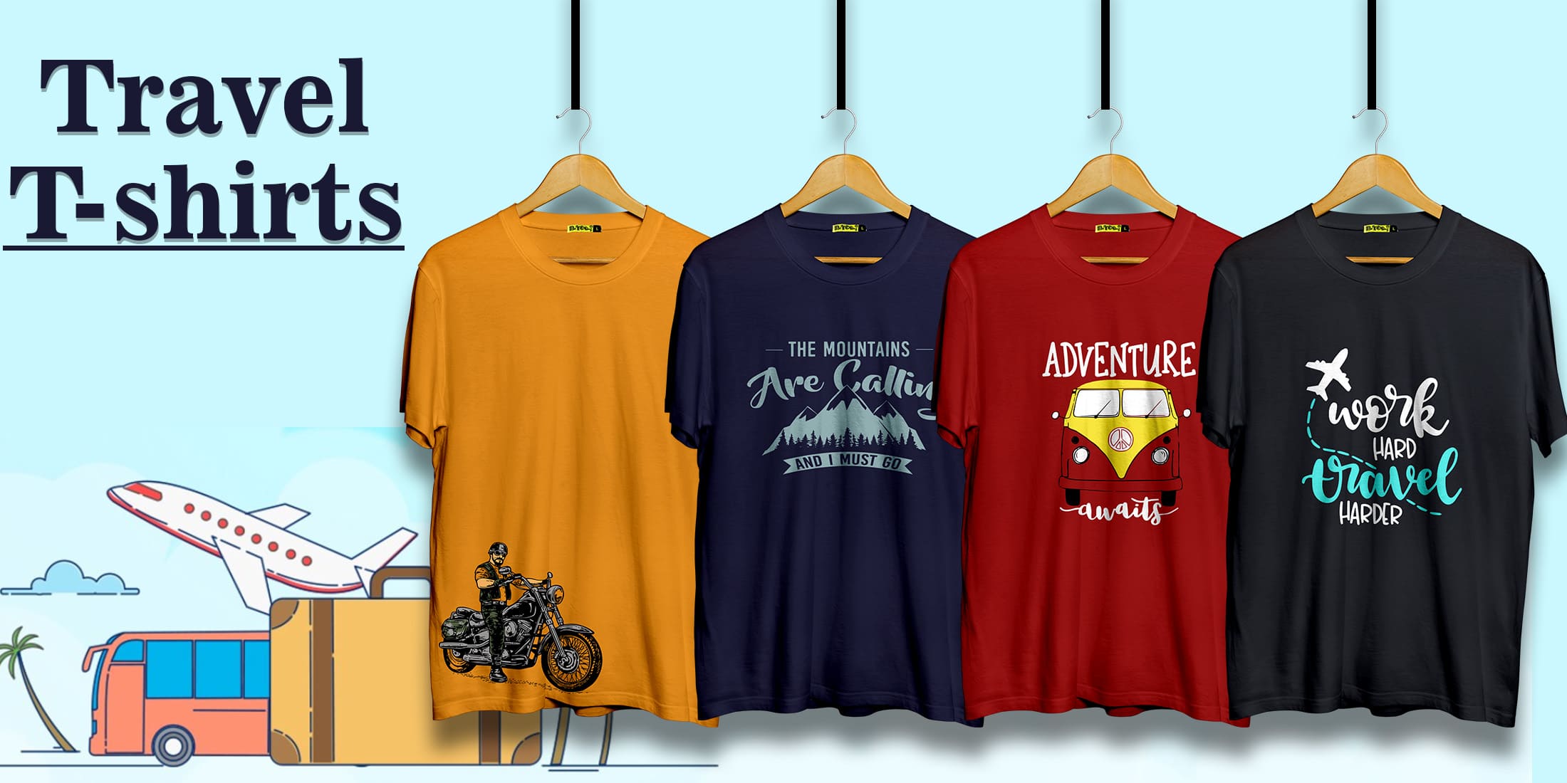 travel related t shirts