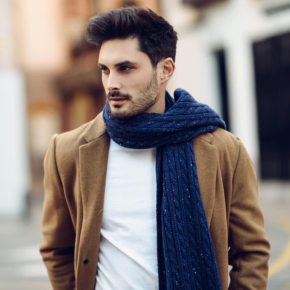 How to Wear a Scarf Men | 6 Different Styles of Scarf for Men