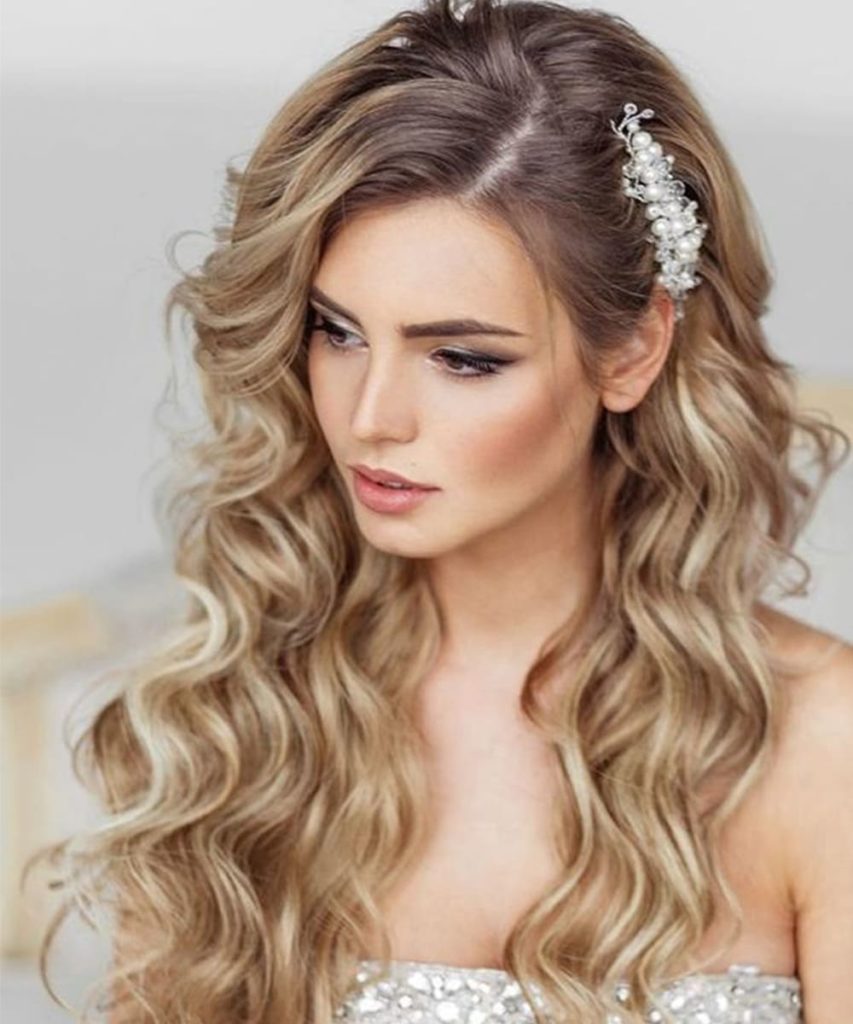 30 Flawless Open Hairstyles For Your Wedding Functions  WeddingBazaar