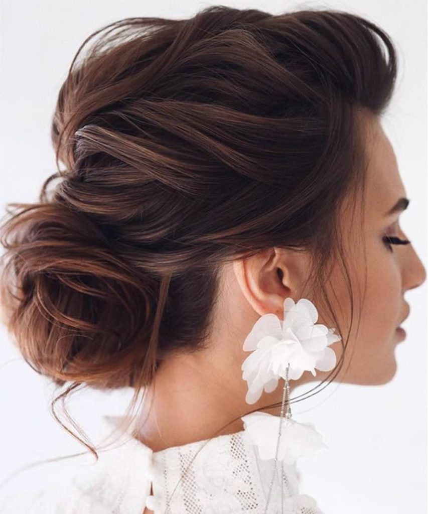 Most amazing Bridal Hair style  Front hair styles Engagement hairstyles  Hair ponytail styles