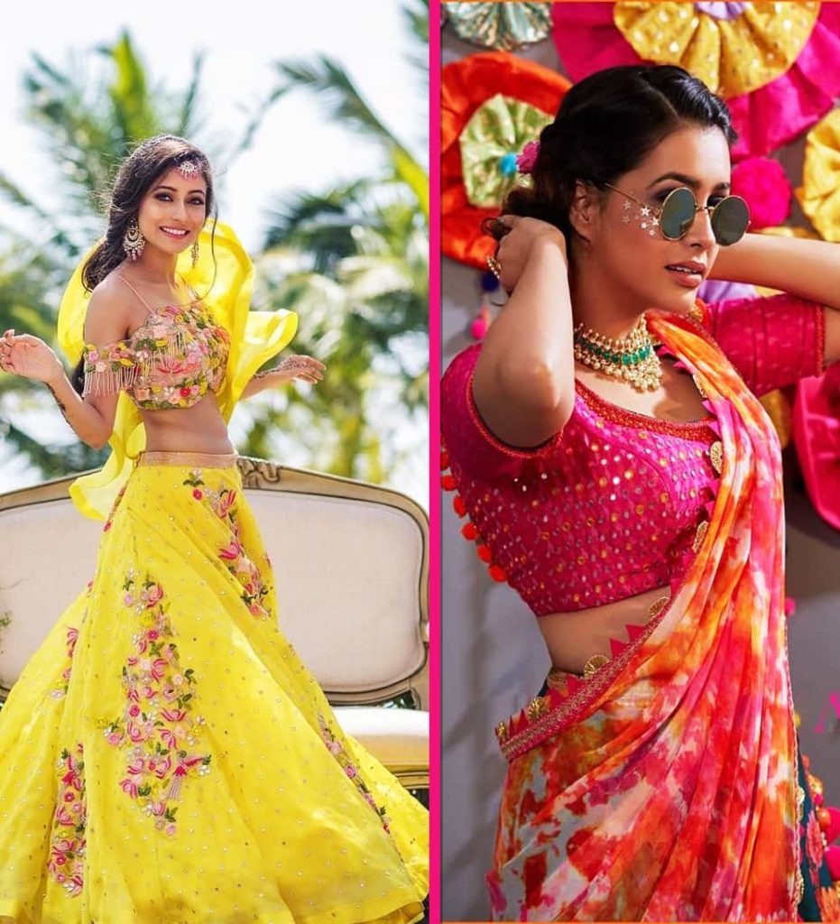 Yellow Gown Dress For Haldi 2023