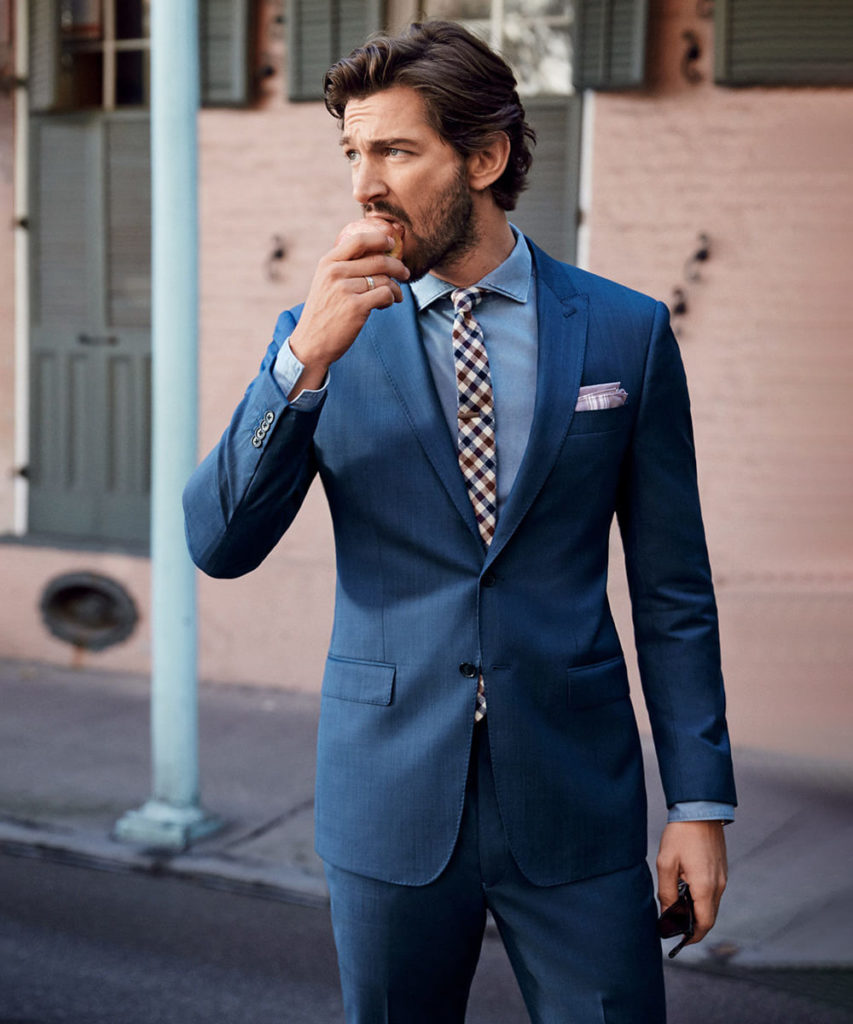 8 Of The Best Blazer  Trouser Combos  Blue blazer men Blue blazer outfit  men Blazer outfits men