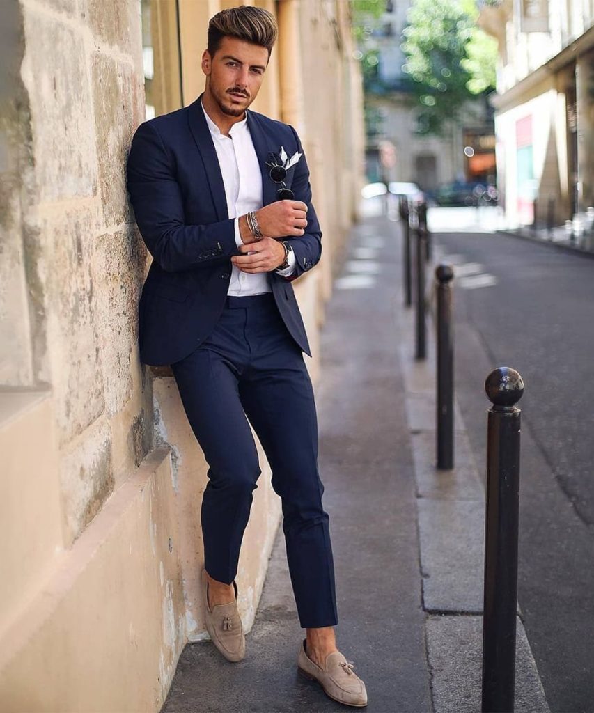 10+ Navy Blue Blazer Combination 2023 | Blue Blazer Style - Beyoung Blog