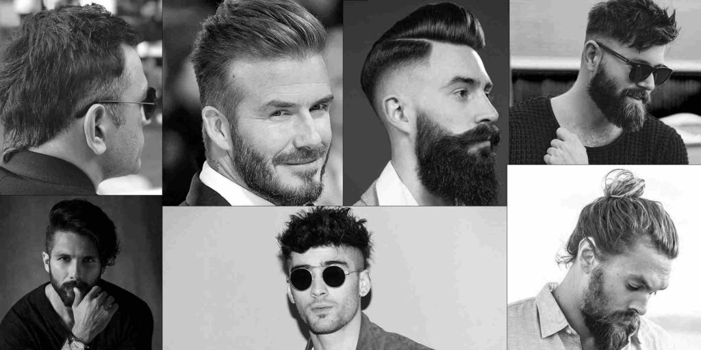 Simple and beautiful male hairstyles