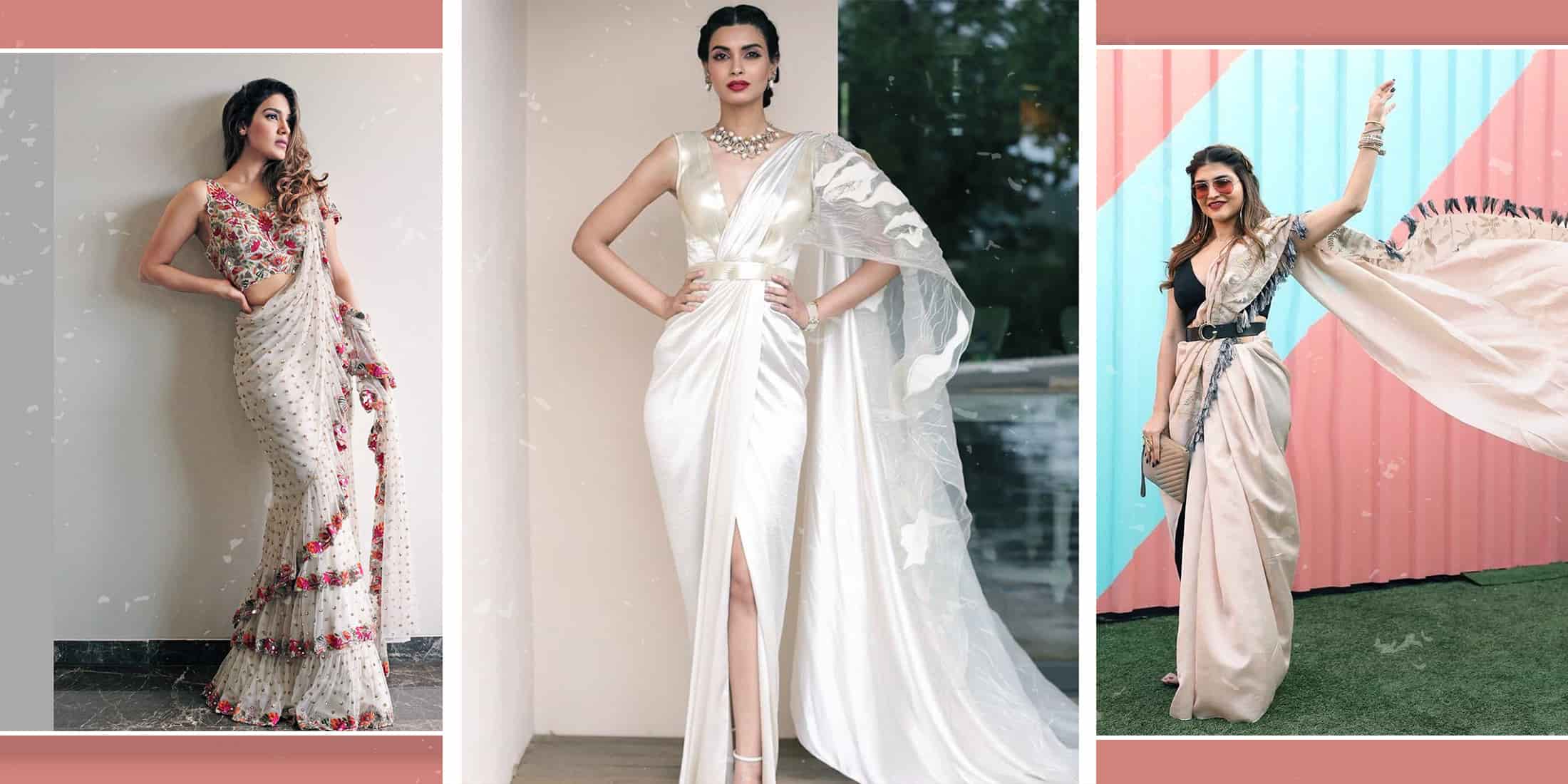 How To Drape A Saree Perfectly For Curvy Girls 