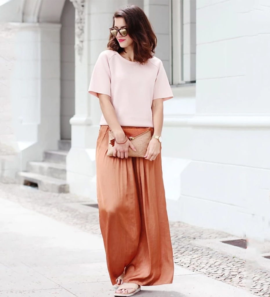 Palazzo Pant with T Shirt